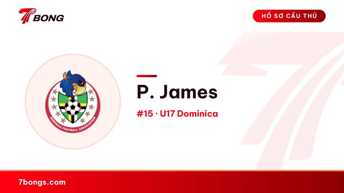 P. James — U17 Dominica