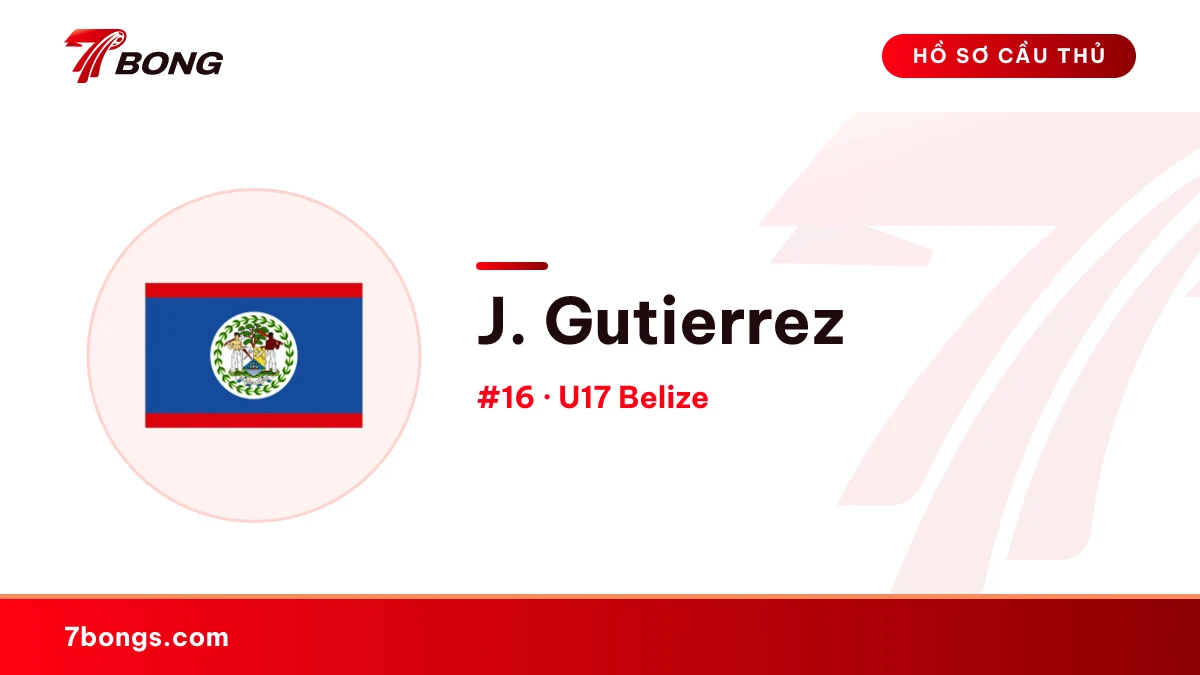 J. Gutierrez — U17 Belize