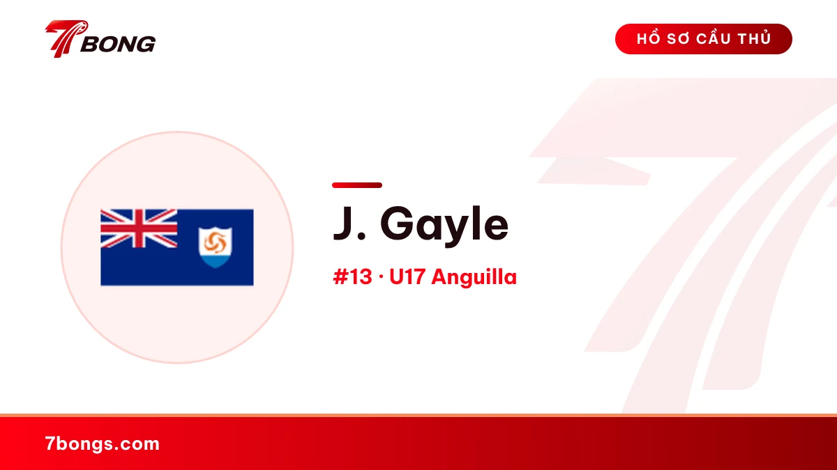 J. Gayle — U17 Anguilla