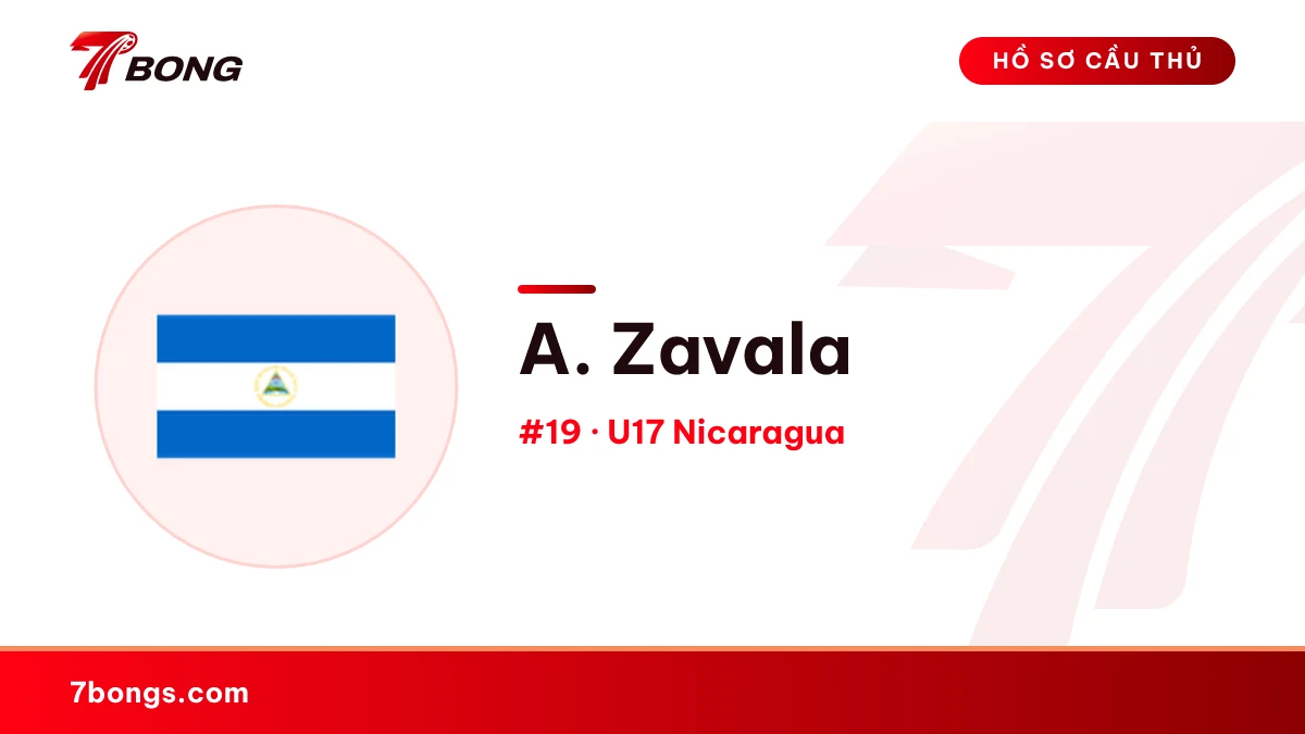 A. Zavala — U17 Nicaragua