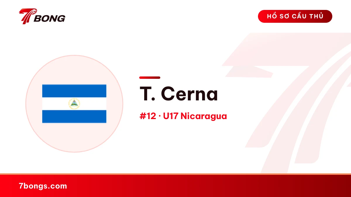 T. Cerna — U17 Nicaragua