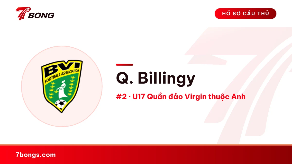 Q. Billingy — U17 Quần đảo Virgin thuộc Anh