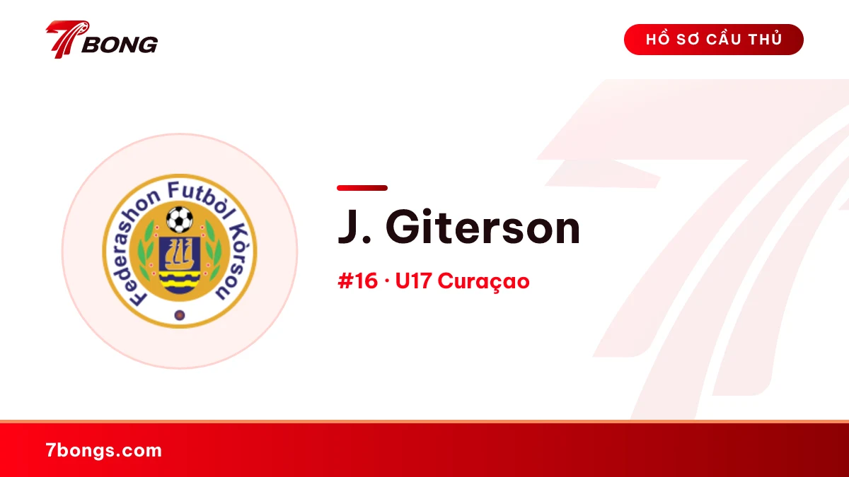 J. Giterson — U17 Curaçao