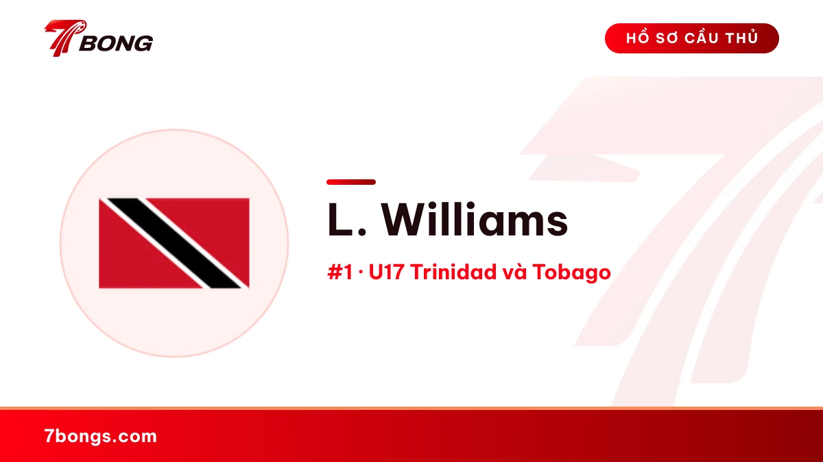 L. Williams — U17 Trinidad và Tobago