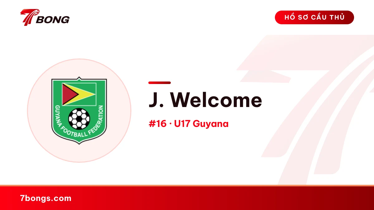 J. Welcome — U17 Guyana