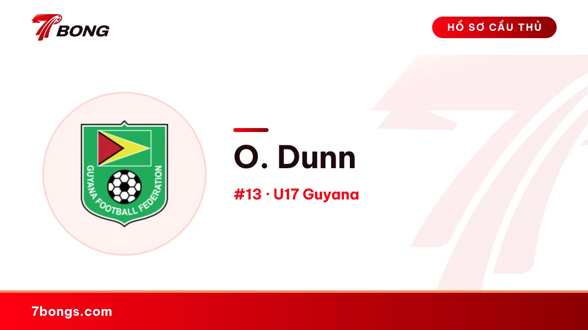 O. Dunn — U17 Guyana