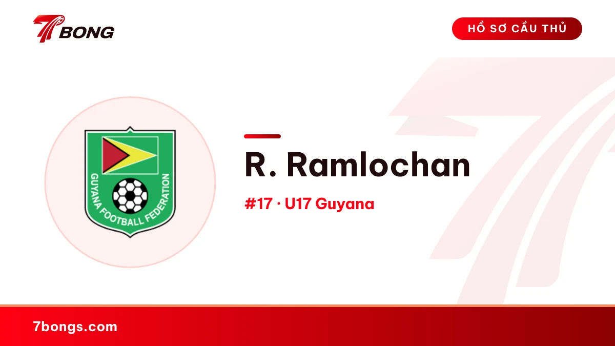 R. Ramlochan — U17 Guyana