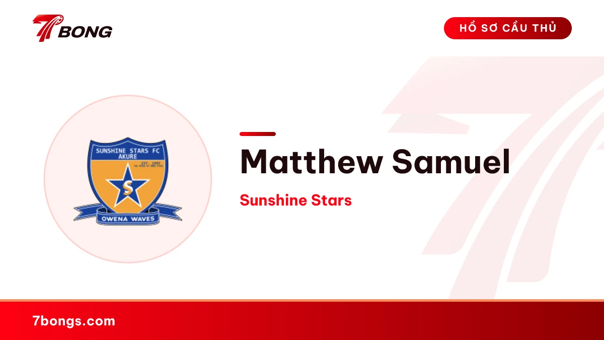 Matthew Samuel — Sunshine Stars