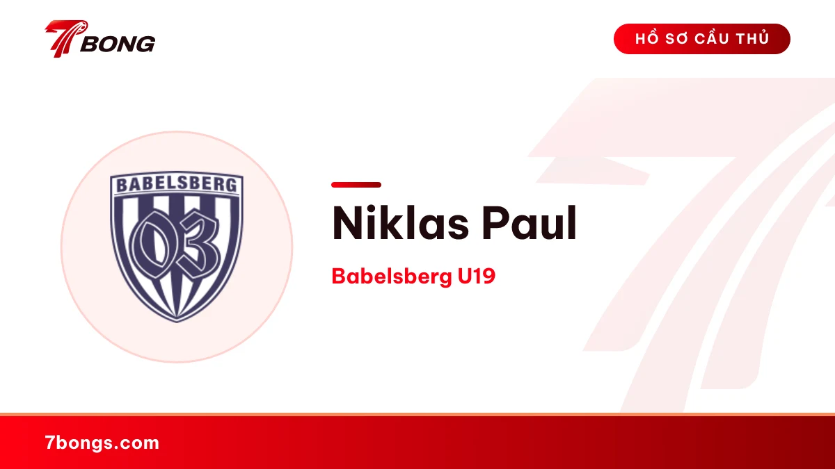 Niklas Paul — Babelsberg U19