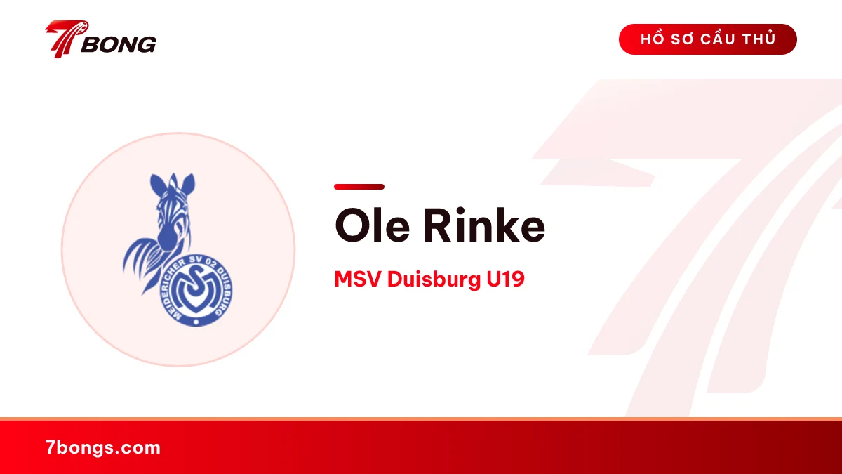 Ole Rinke — MSV Duisburg U19