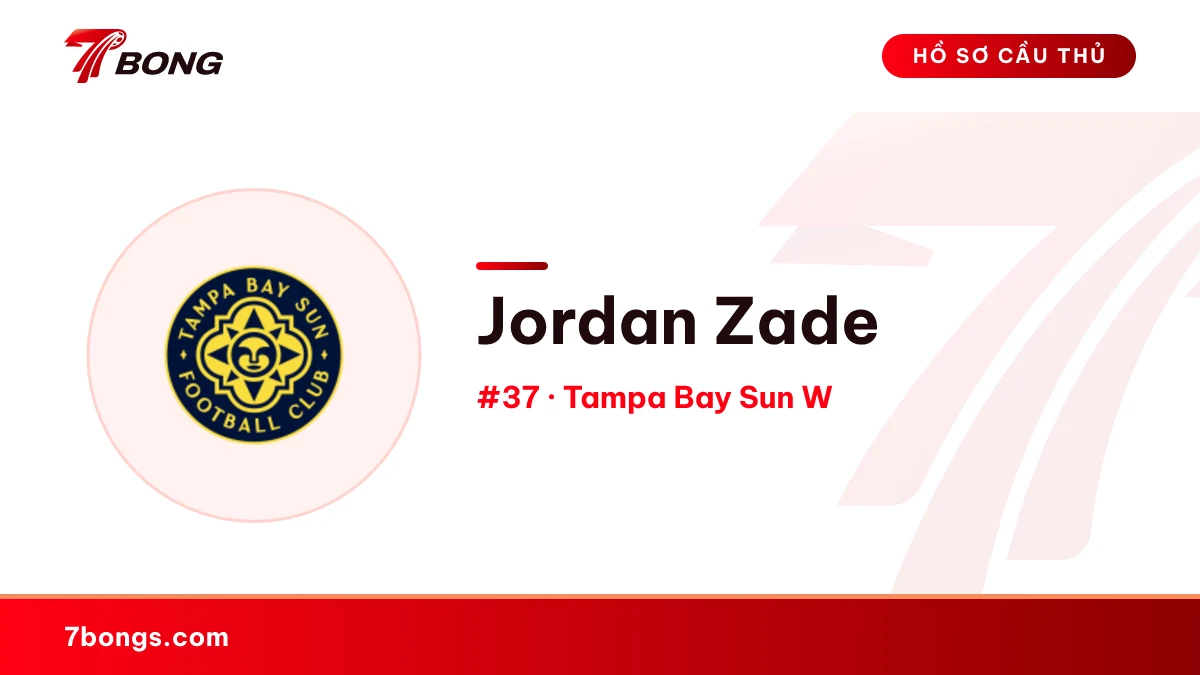 Jordan Zade — Tampa Bay Sun W