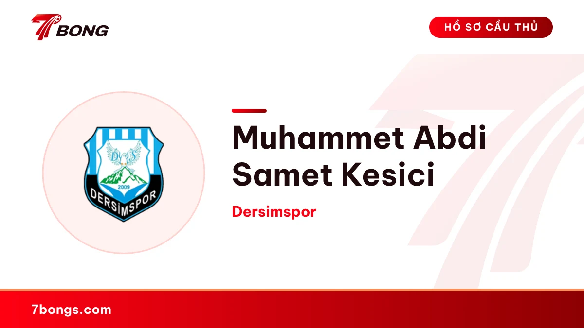 Muhammet Abdi Samet Kesici — Dersimspor