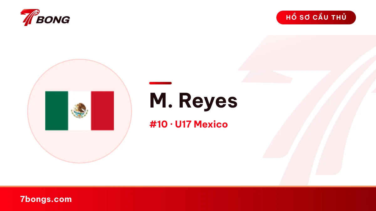 M. Reyes — U17 Mexico