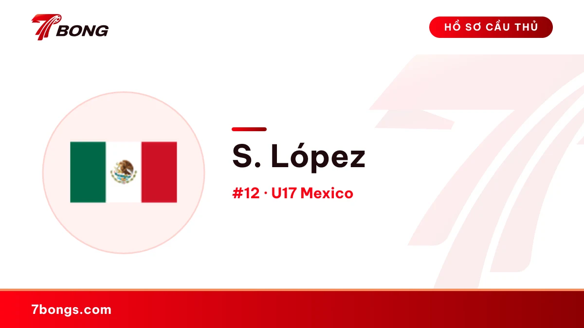 S. López — U17 Mexico