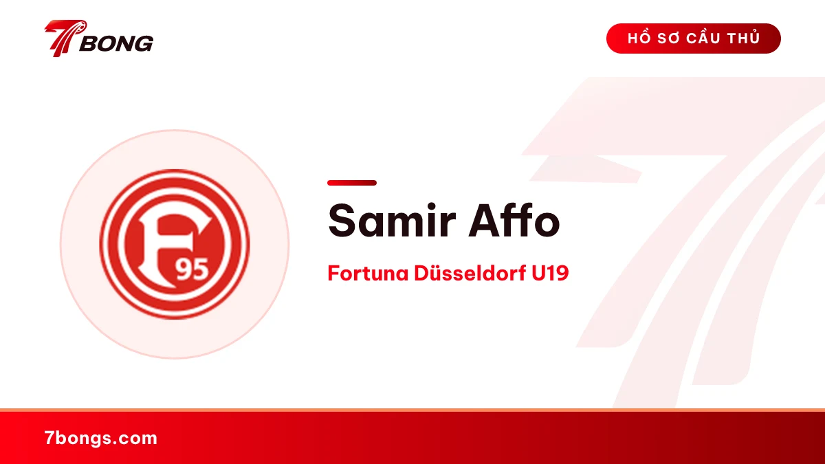 Samir Affo — Fortuna Düsseldorf U19