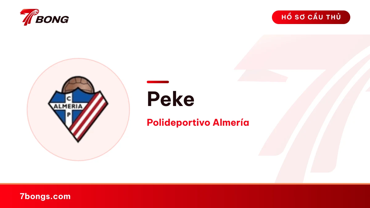 Peke — Polideportivo Almería