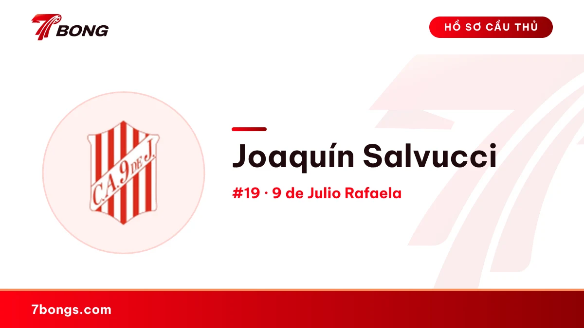Joaquín Salvucci — 9 de Julio Rafaela