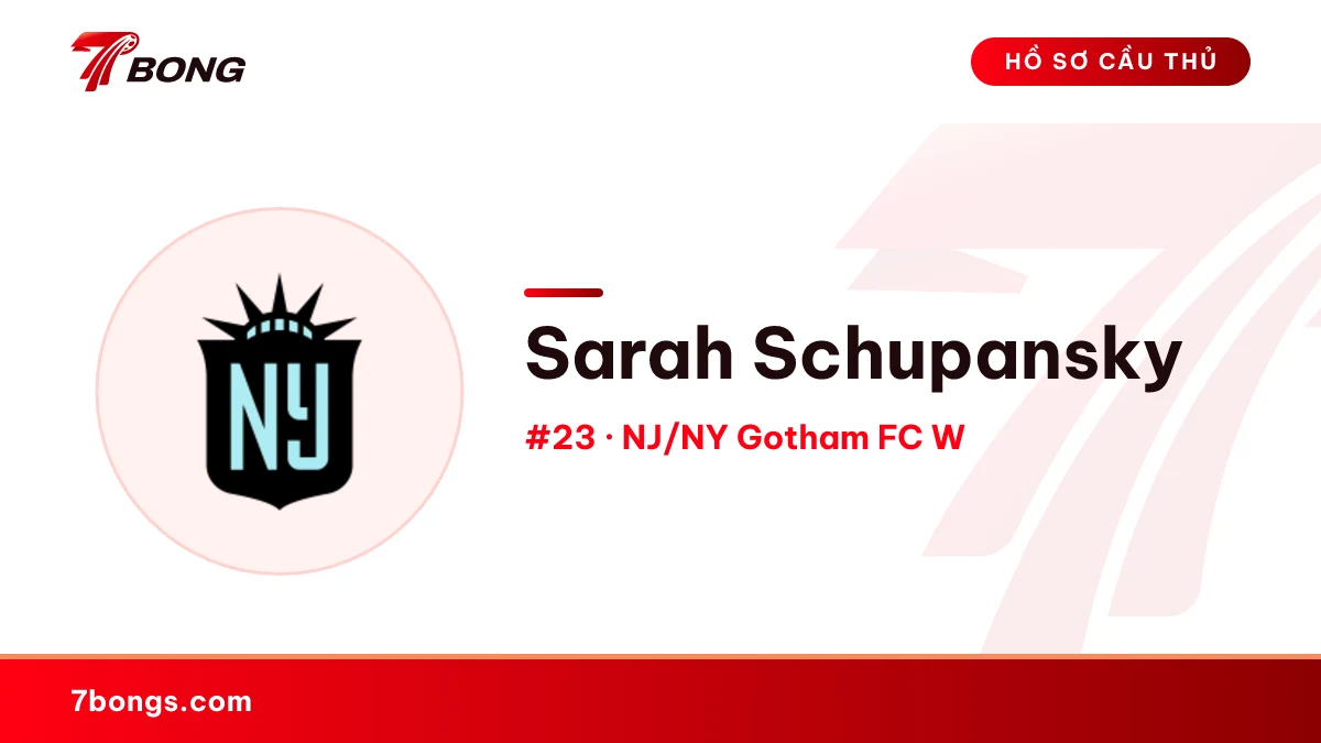 Sarah Schupansky — NJ/NY Gotham FC W