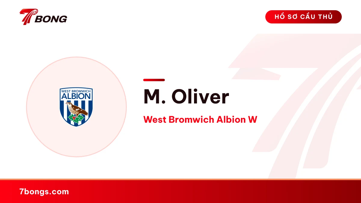 M. Oliver — West Bromwich Albion W