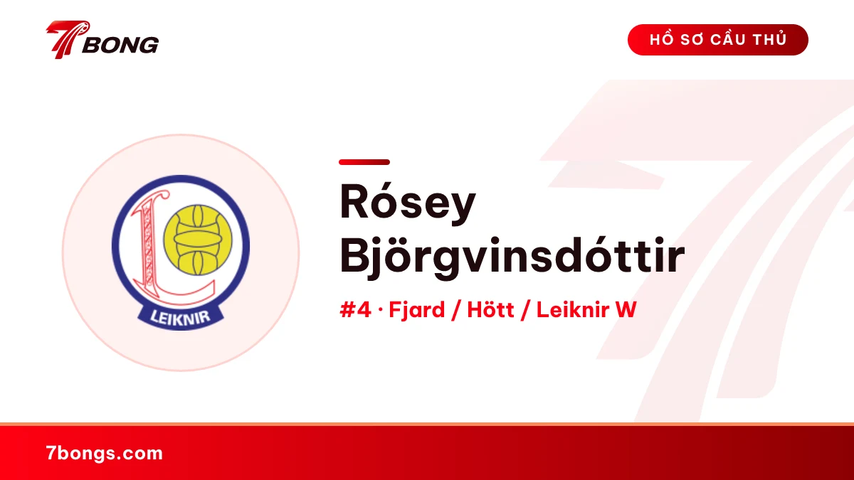 Rósey Björgvinsdóttir — Fjard / Hött / Leiknir W
