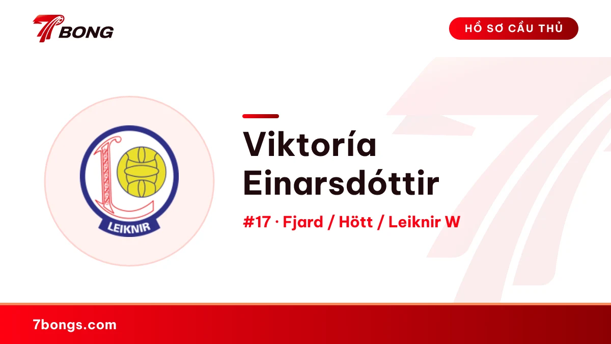 Viktoría Einarsdóttir — Fjard / Hött / Leiknir W