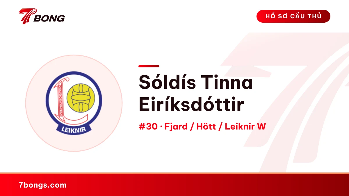 Sóldís Tinna Eiríksdóttir — Fjard / Hött / Leiknir W