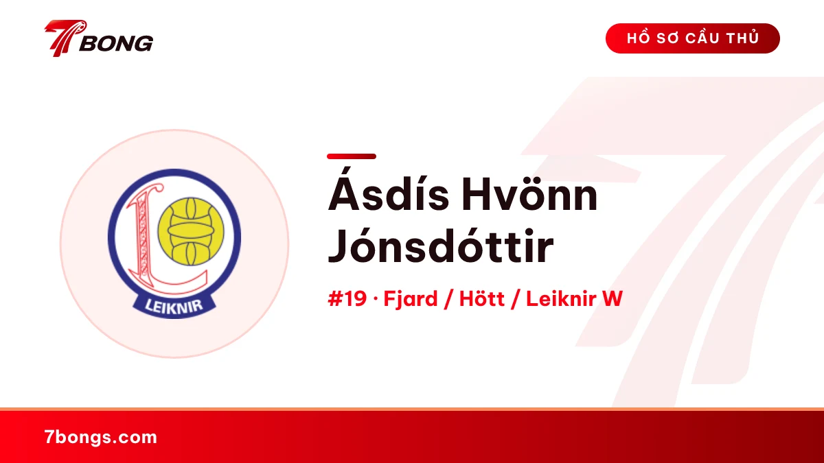 Ásdís Hvönn Jónsdóttir — Fjard / Hött / Leiknir W