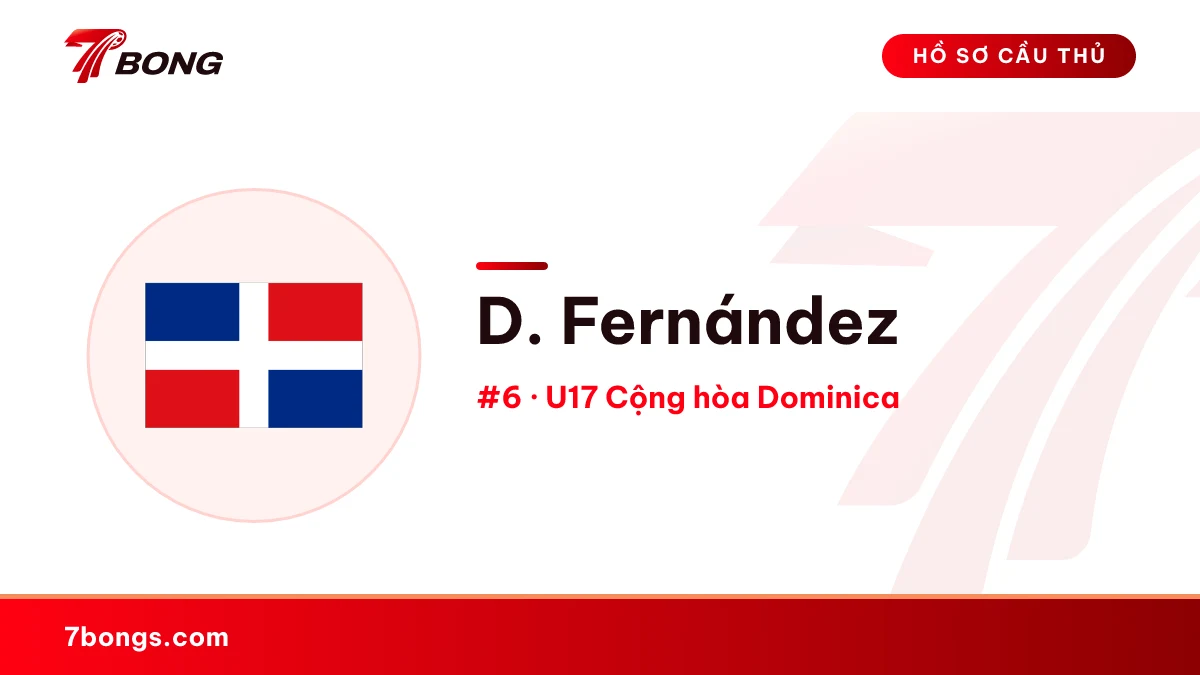 D. Fernández — U17 Cộng hòa Dominica