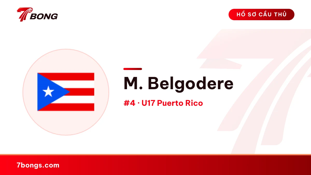 M. Belgodere — U17 Puerto Rico