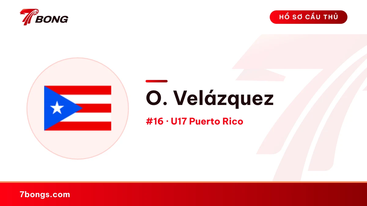 O. Velázquez — U17 Puerto Rico