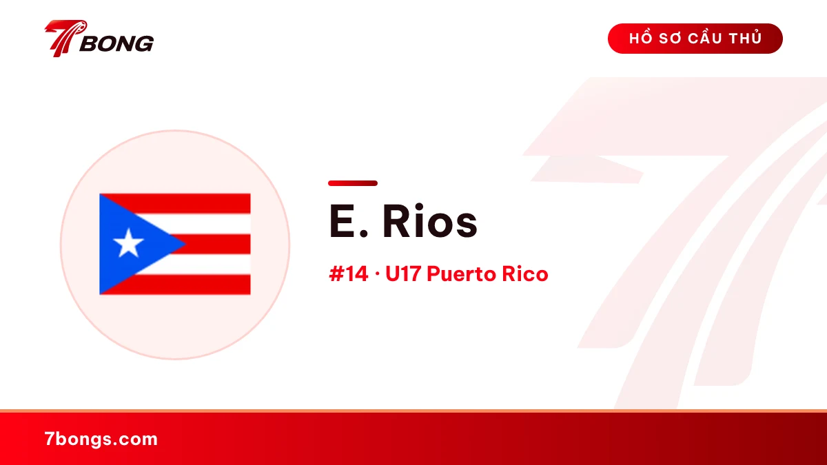 E. Rios — U17 Puerto Rico