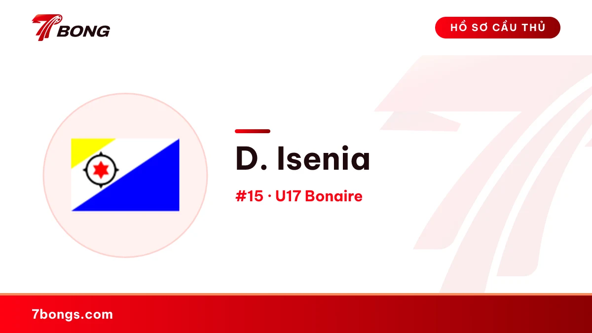 D. Isenia — U17 Bonaire