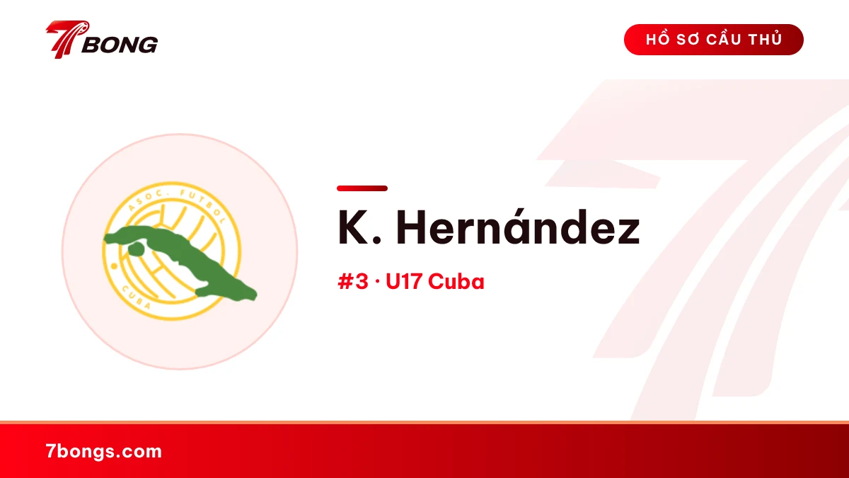 K. Hernández — U17 Cuba