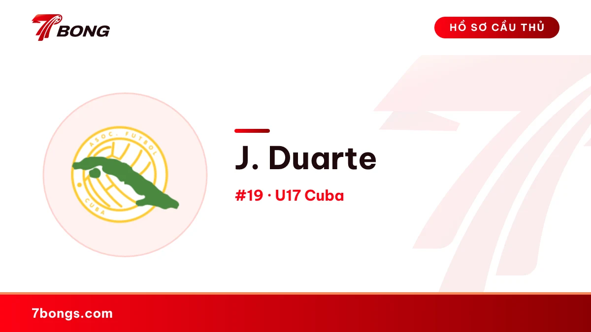 J. Duarte — U17 Cuba