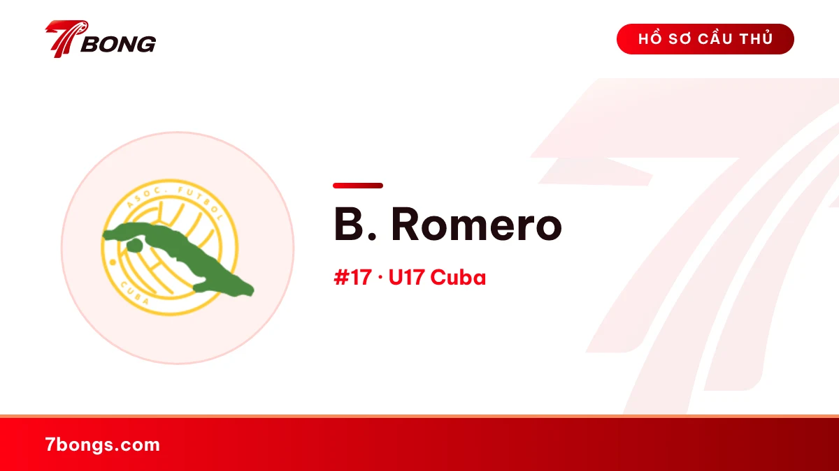 B. Romero — U17 Cuba
