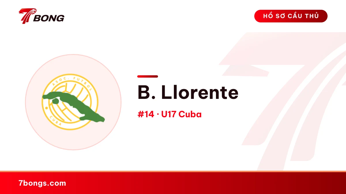 B. Llorente — U17 Cuba