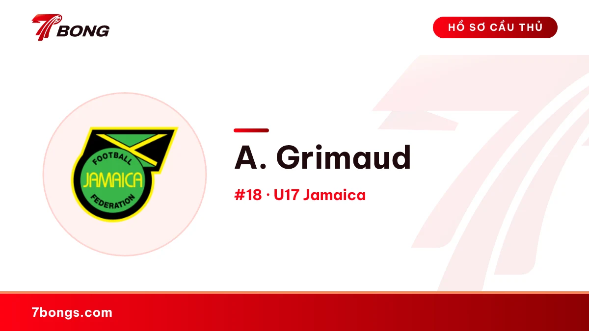 A. Grimaud — U17 Jamaica