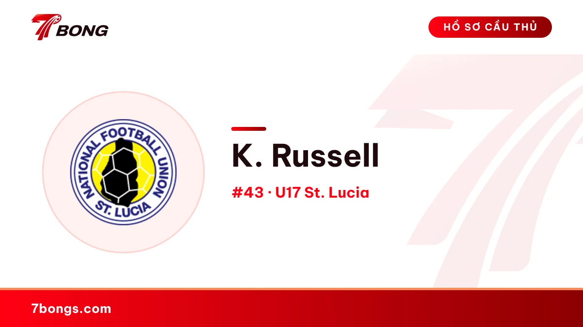 K. Russell — U17 St. Lucia