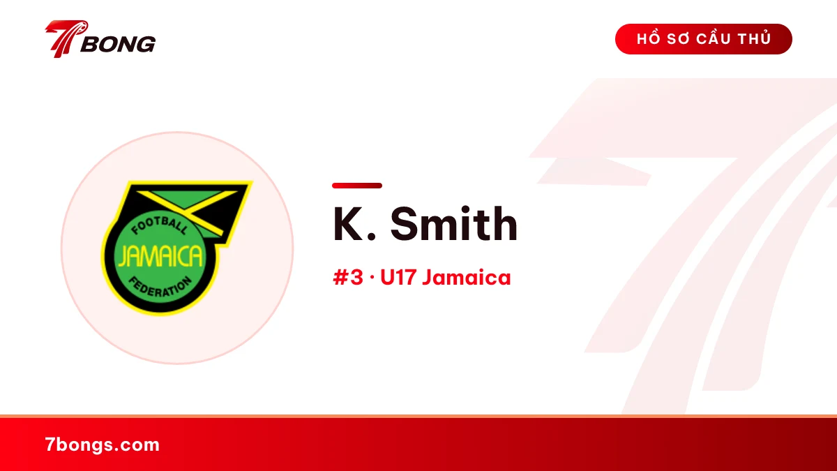 K. Smith — U17 Jamaica