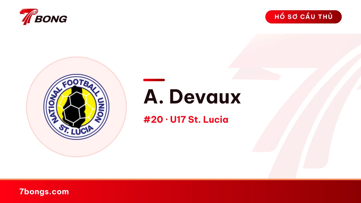 A. Devaux — U17 St. Lucia