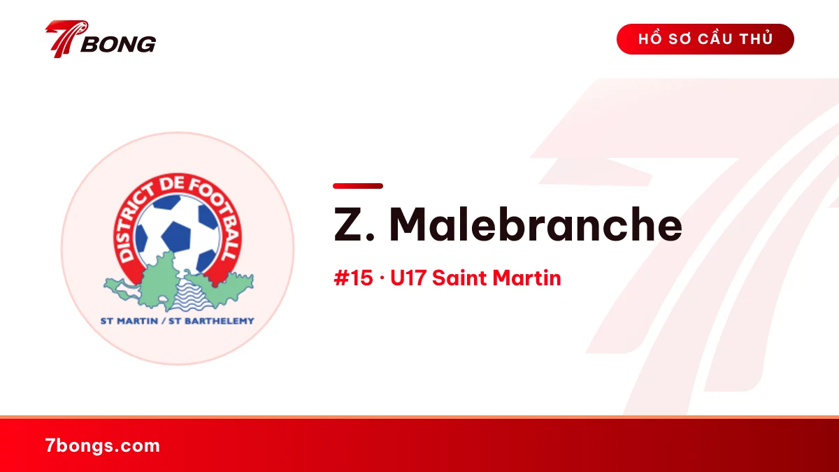 Z. Malebranche — U17 Saint Martin