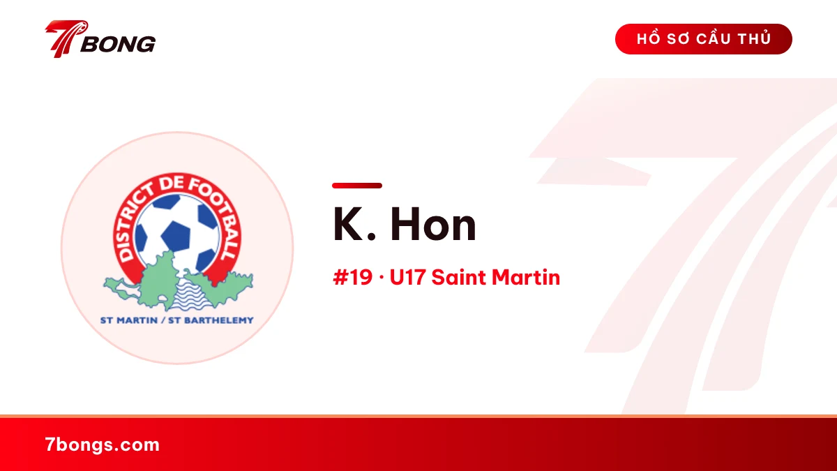 K. Hon — U17 Saint Martin
