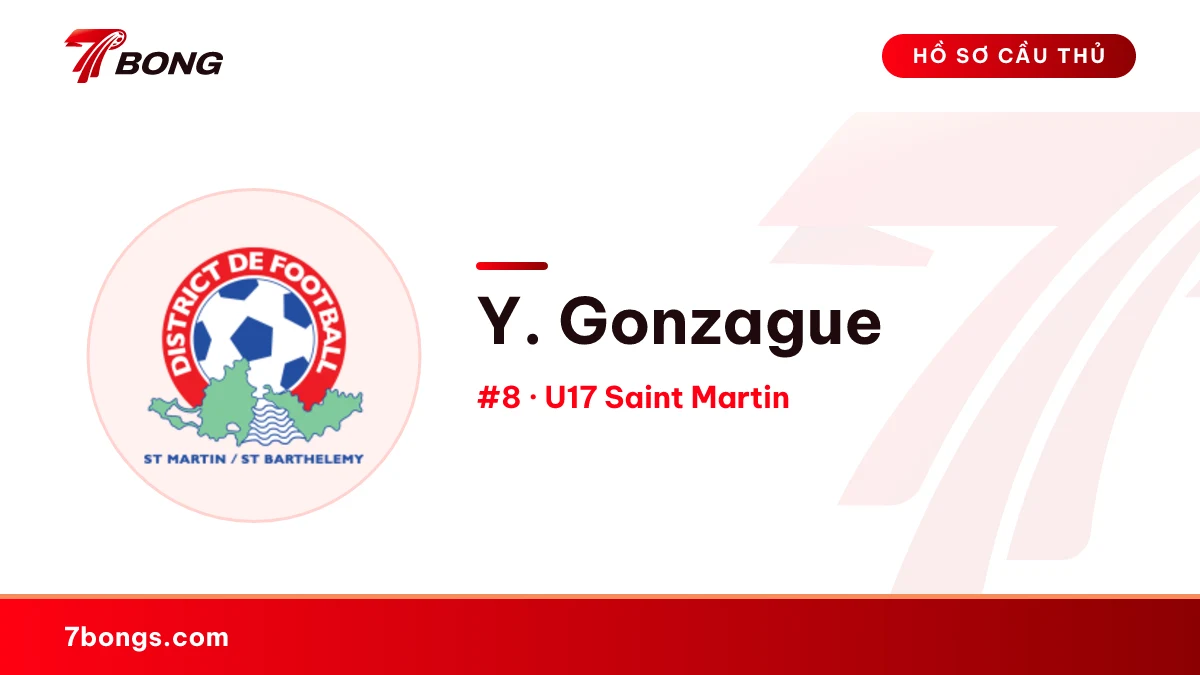 Y. Gonzague — U17 Saint Martin