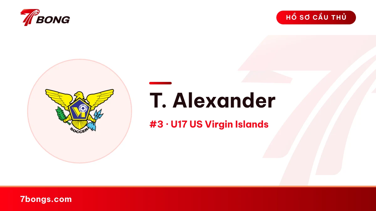 T. Alexander — U17 US Virgin Islands