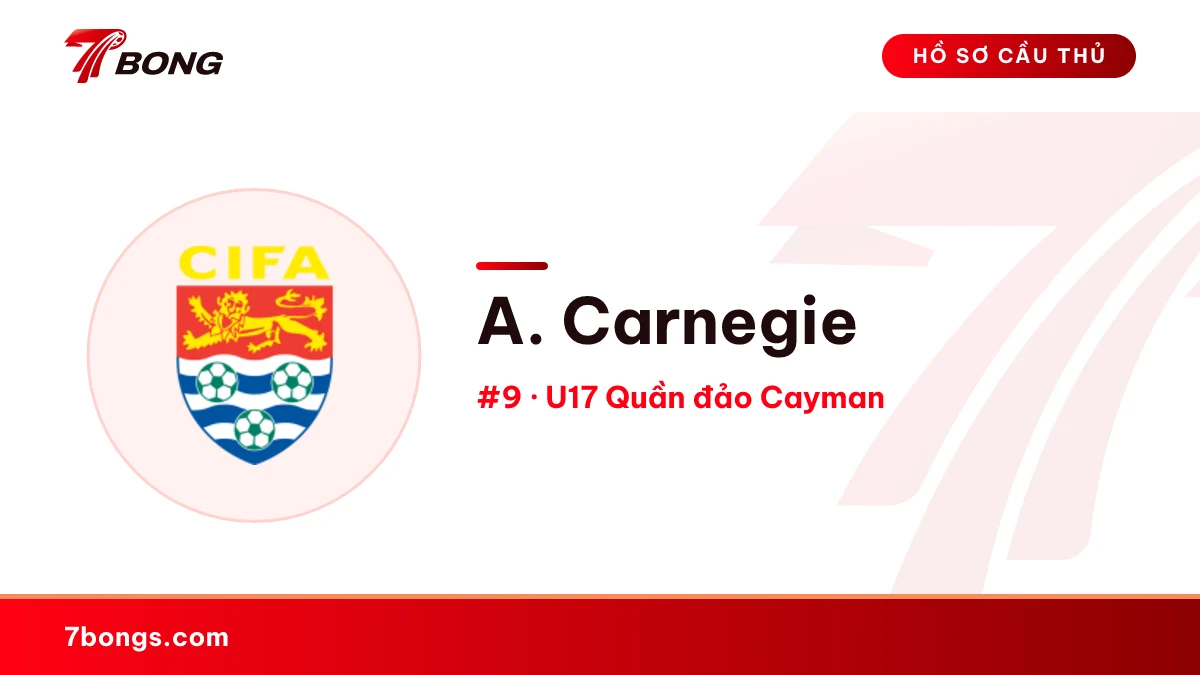 A. Carnegie — U17 Quần đảo Cayman