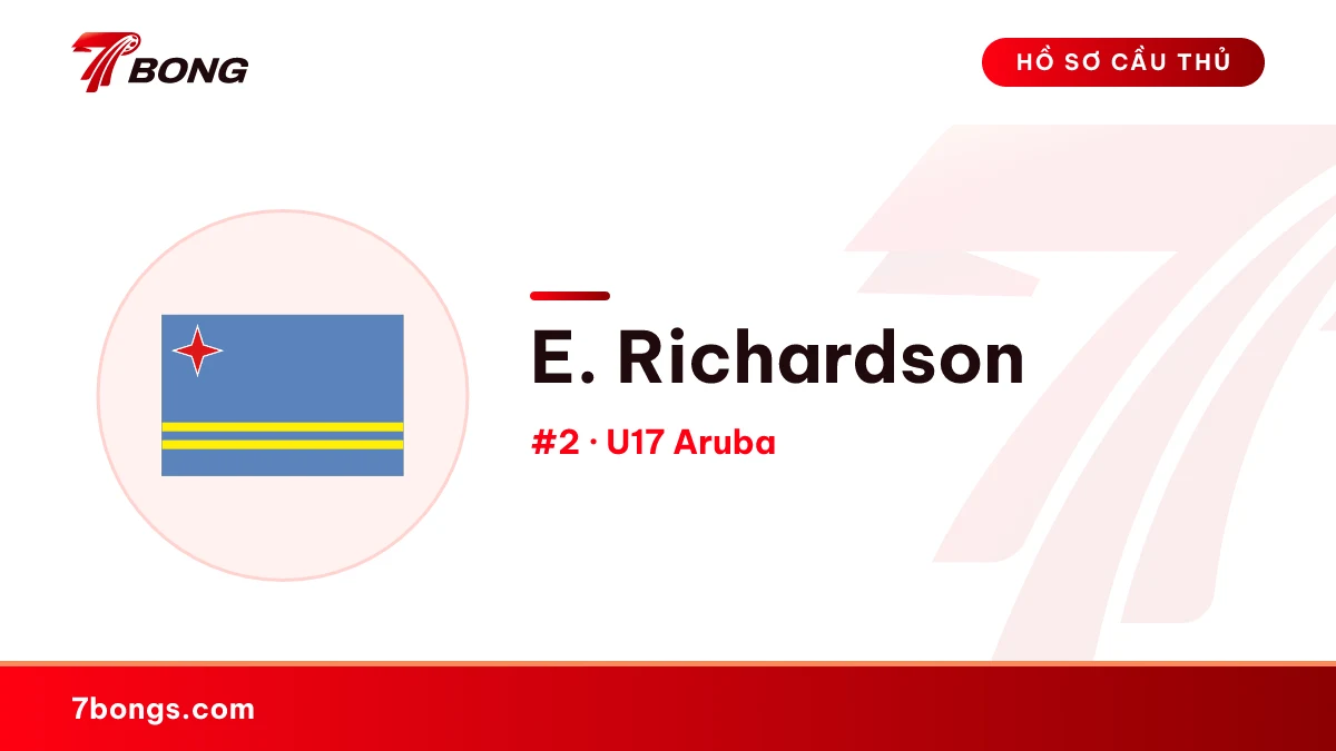E. Richardson — U17 Aruba