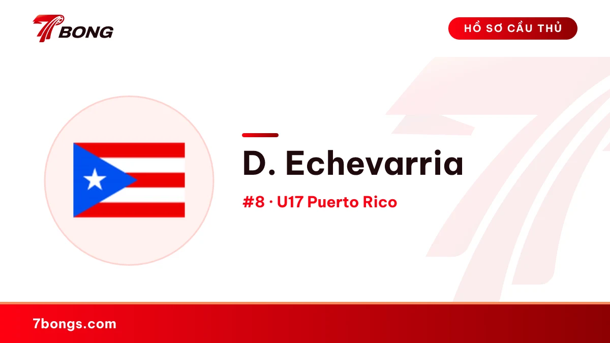 D. Echevarria — U17 Puerto Rico