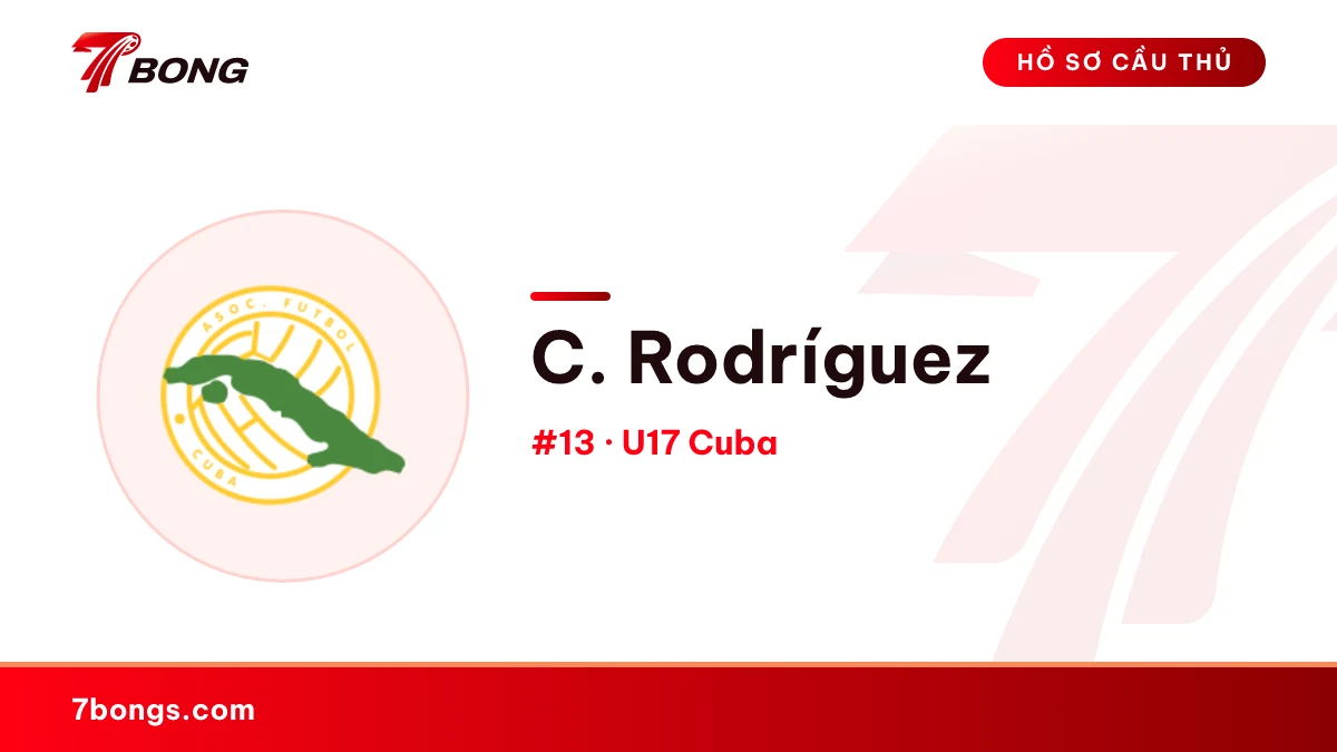 C. Rodríguez — U17 Cuba