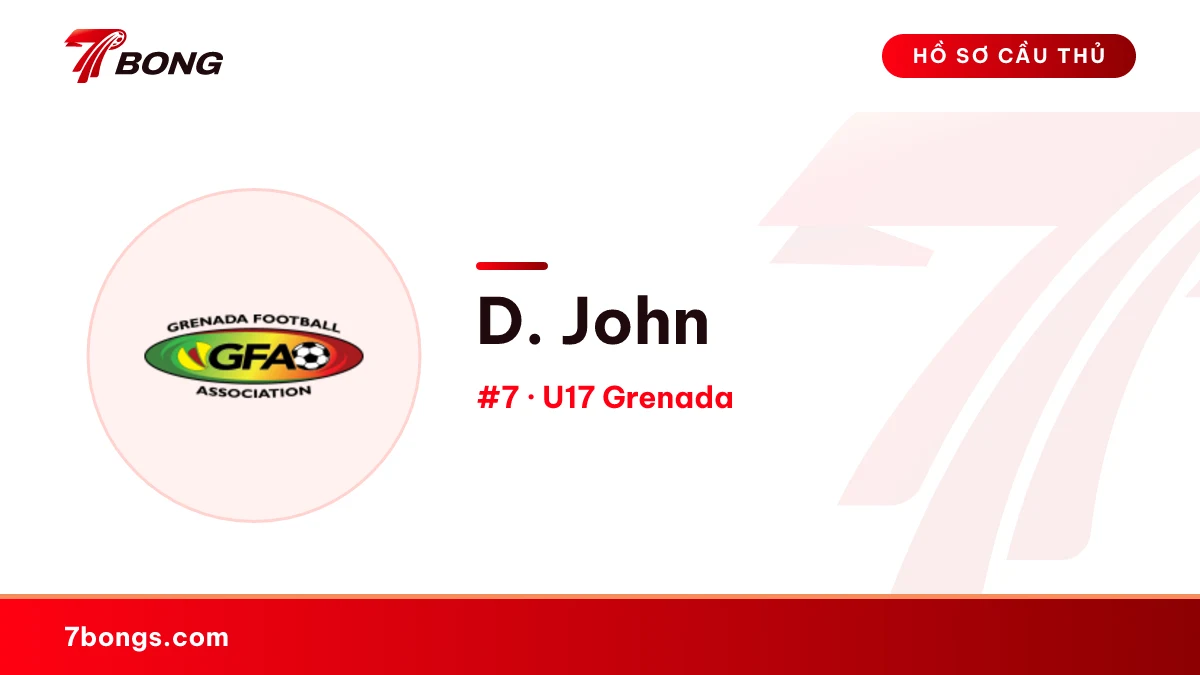 D. John — U17 Grenada