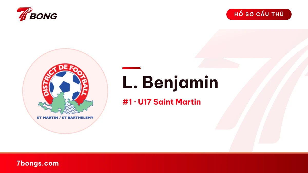 L. Benjamin — U17 Saint Martin
